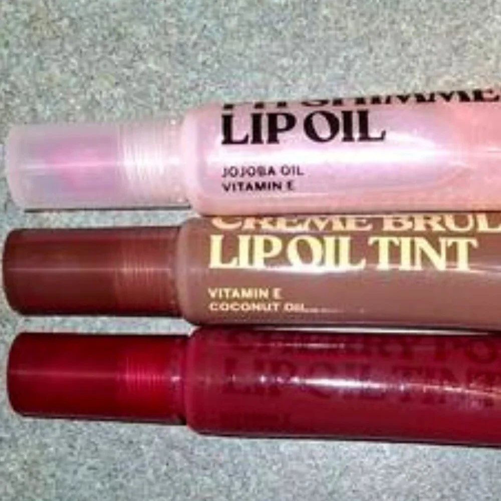 PINK VICTORIA'S SECRET PH Shimmer Lip Oil Gloss Color: PINK (FULL SIZE)**NEW!